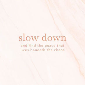 Just. Take. A. Breath. 