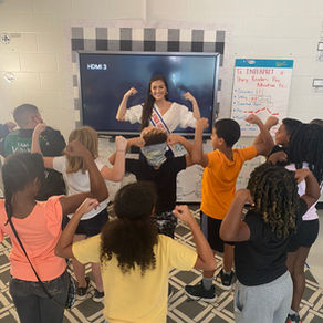 Palmetto Elementary Goal Post BRAVE Presentation!