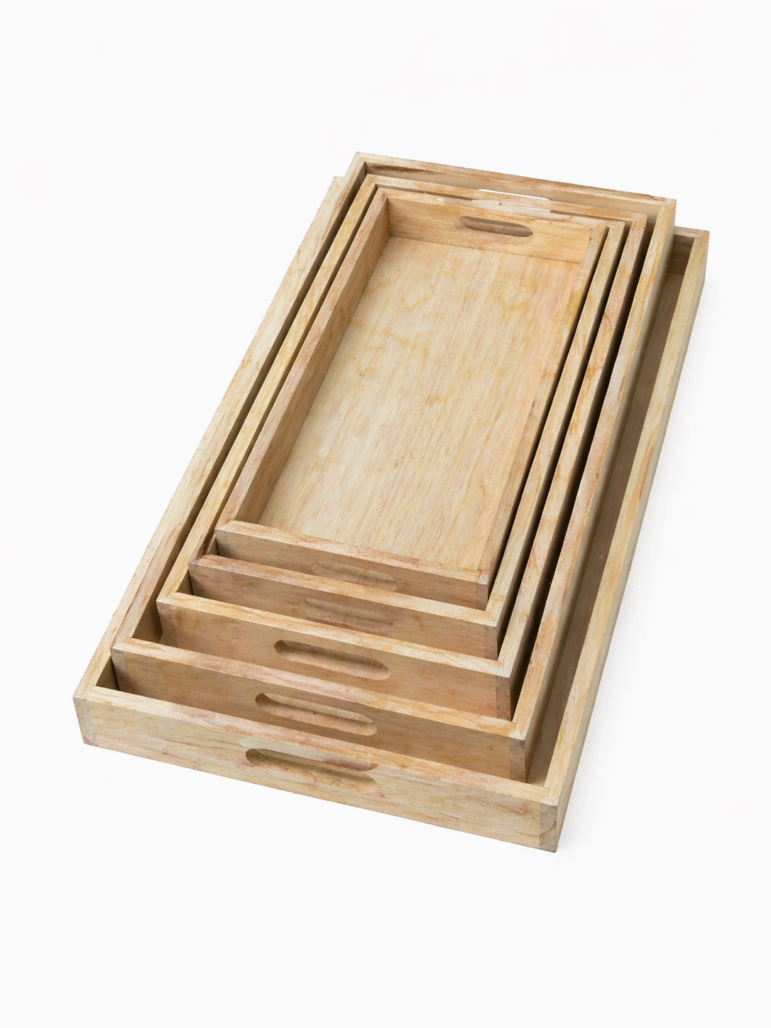 TRAY WOODEN GRAZING SET 6