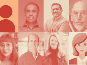 Headshots of the eight members of the International Advisory Board.