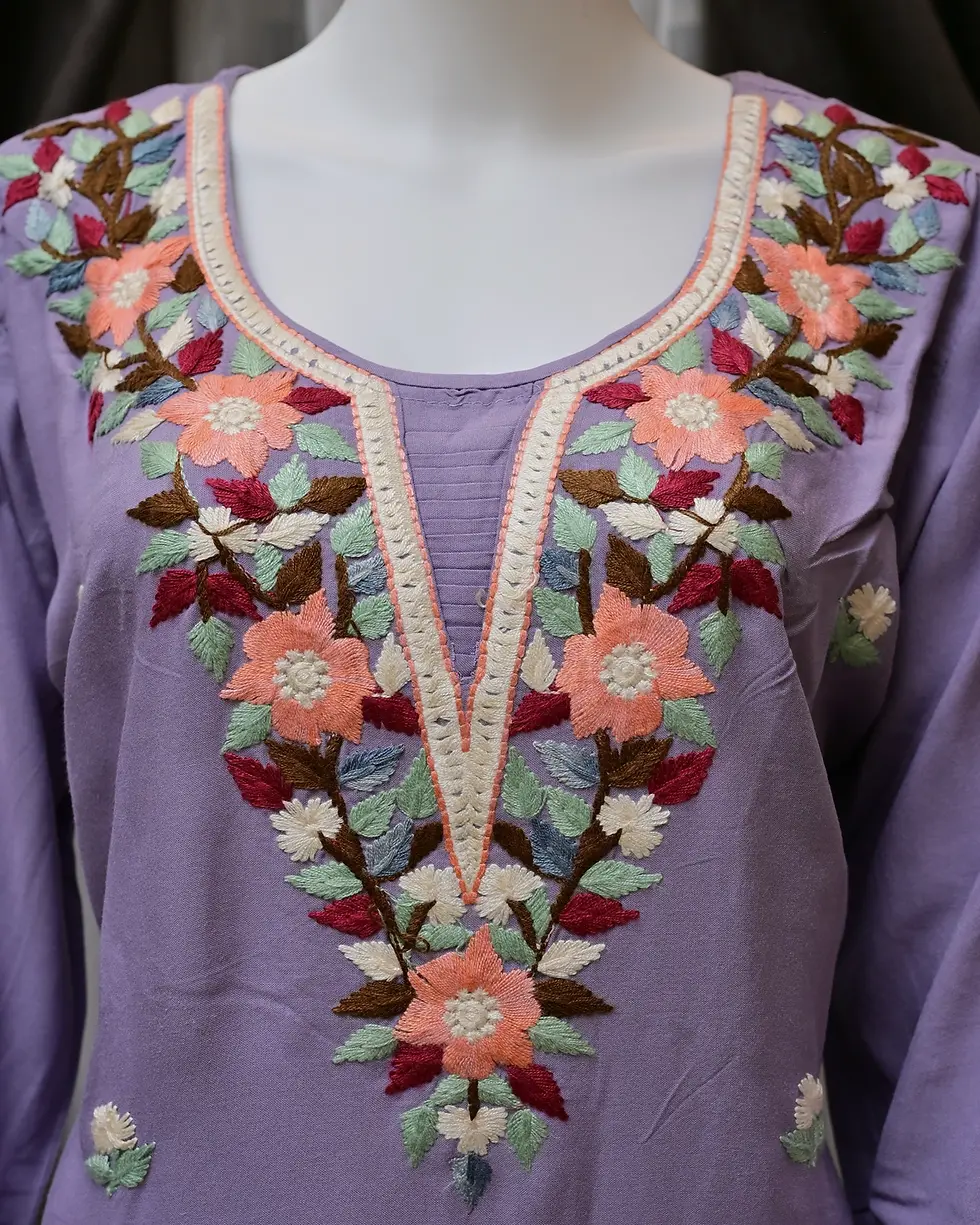 Thumbnail: Kashmiri churidar set