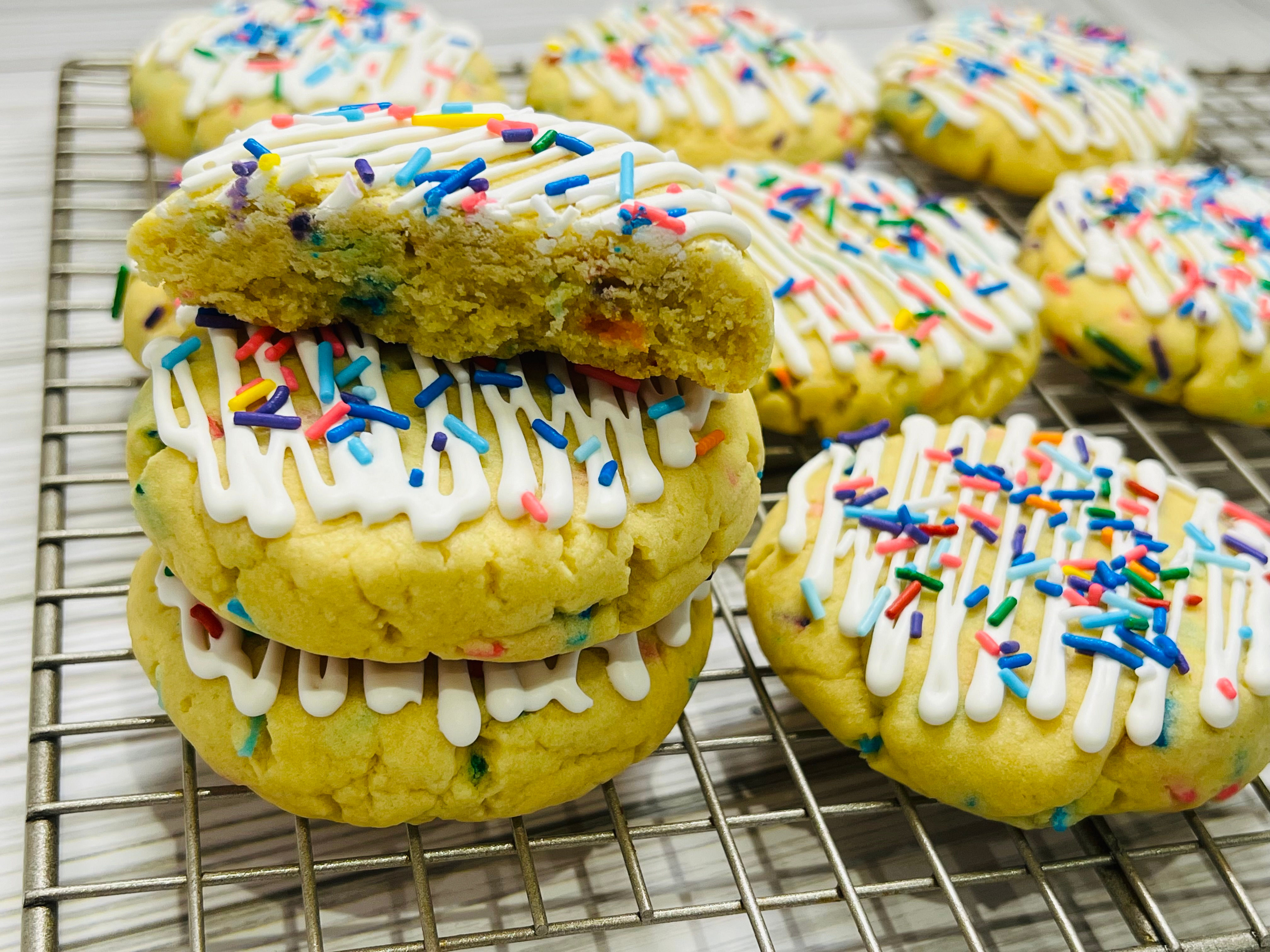12 Funfetti Cookies