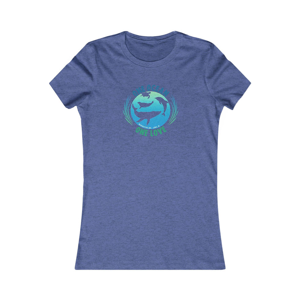 Miniatura: World Oceans Day Women's Favorite Tee