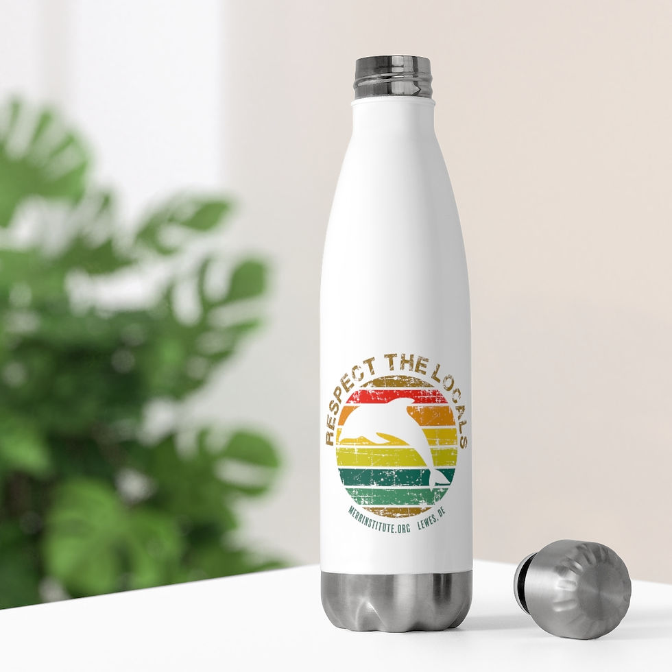 Miniatura: Respect the Locals: Dolphin, 20oz Insulated Bottle