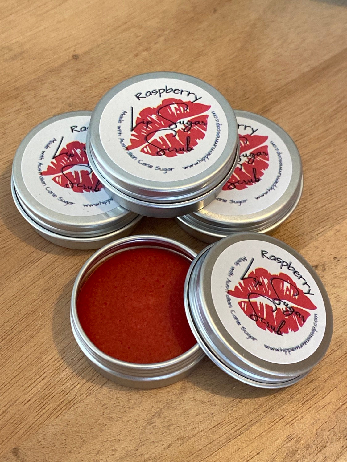 Raspberry Lip Sugar Scrub