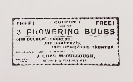 T04 Flowering Bulbs Label Stamp | Jtique
