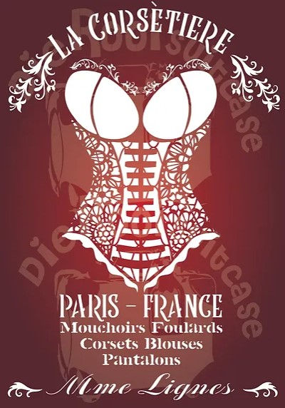 La Corsetrerie Stencil