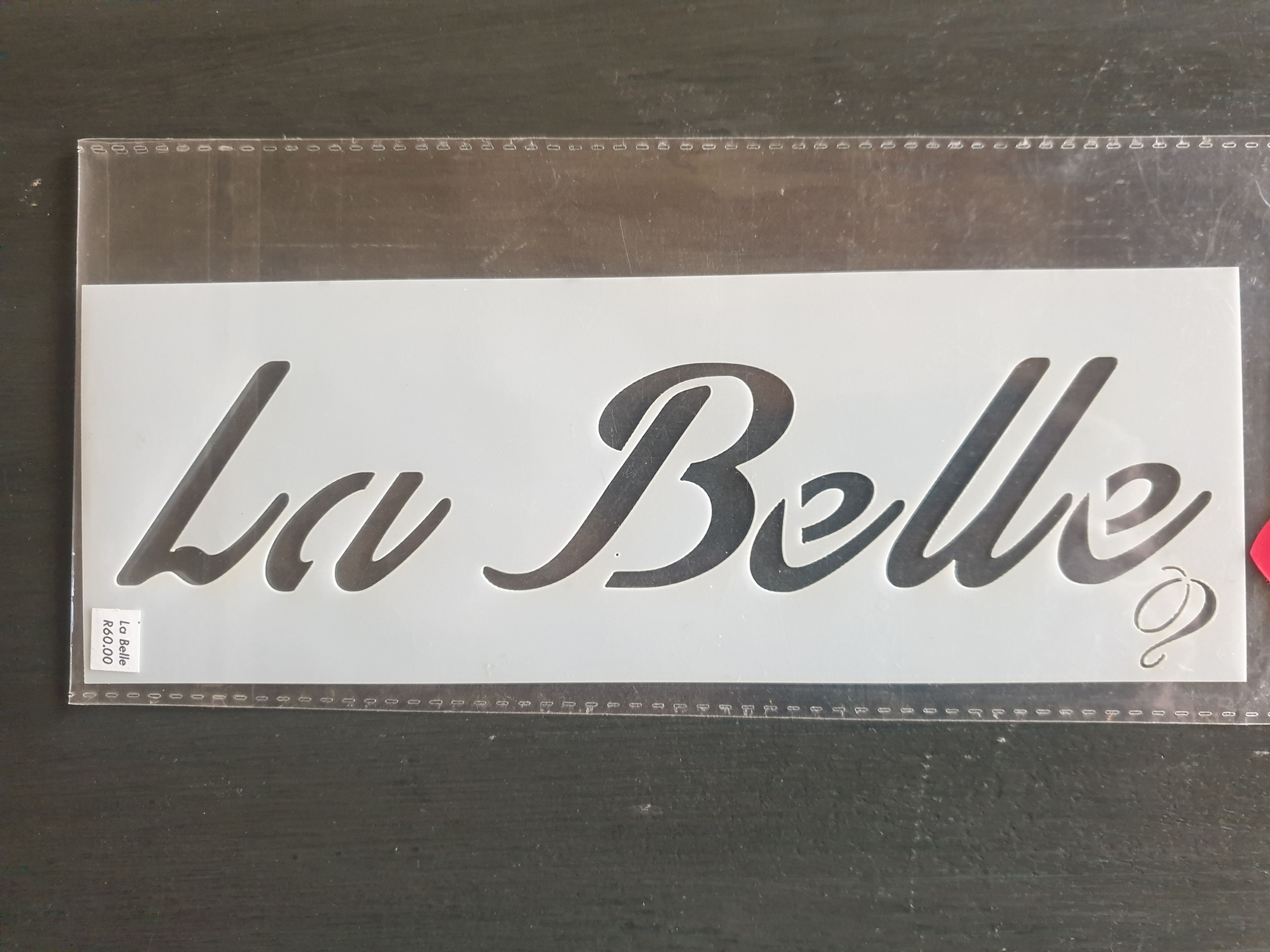 La Belle Stencil