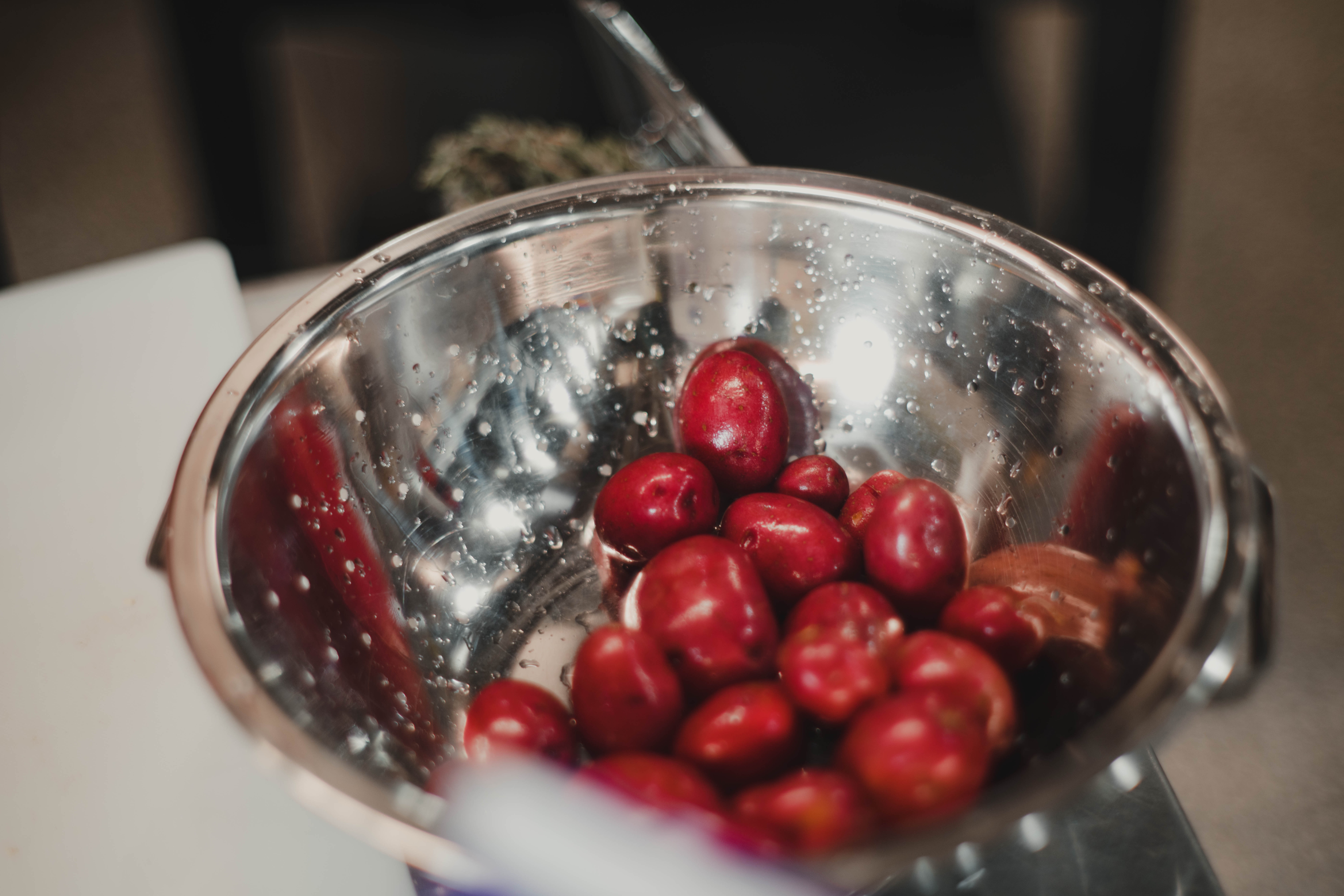 Arranged Food and Objects