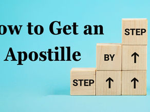 How to Get an Apostille