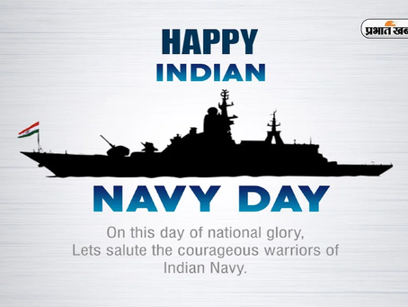 Article on Indian Navy Day.