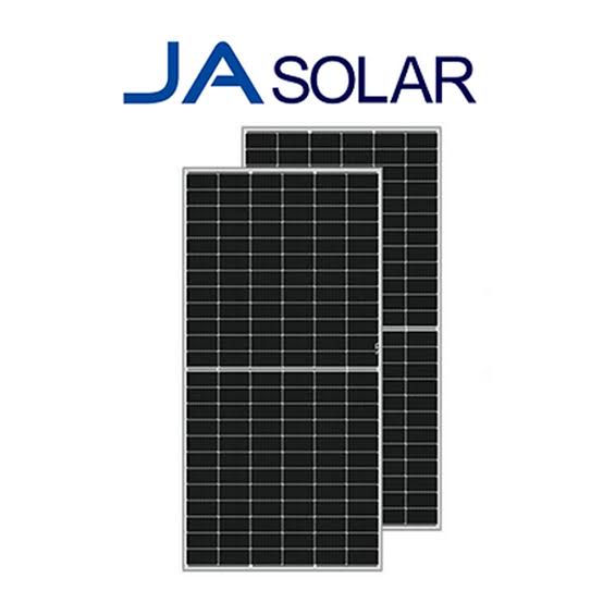 605 Watt JA Solar Panel