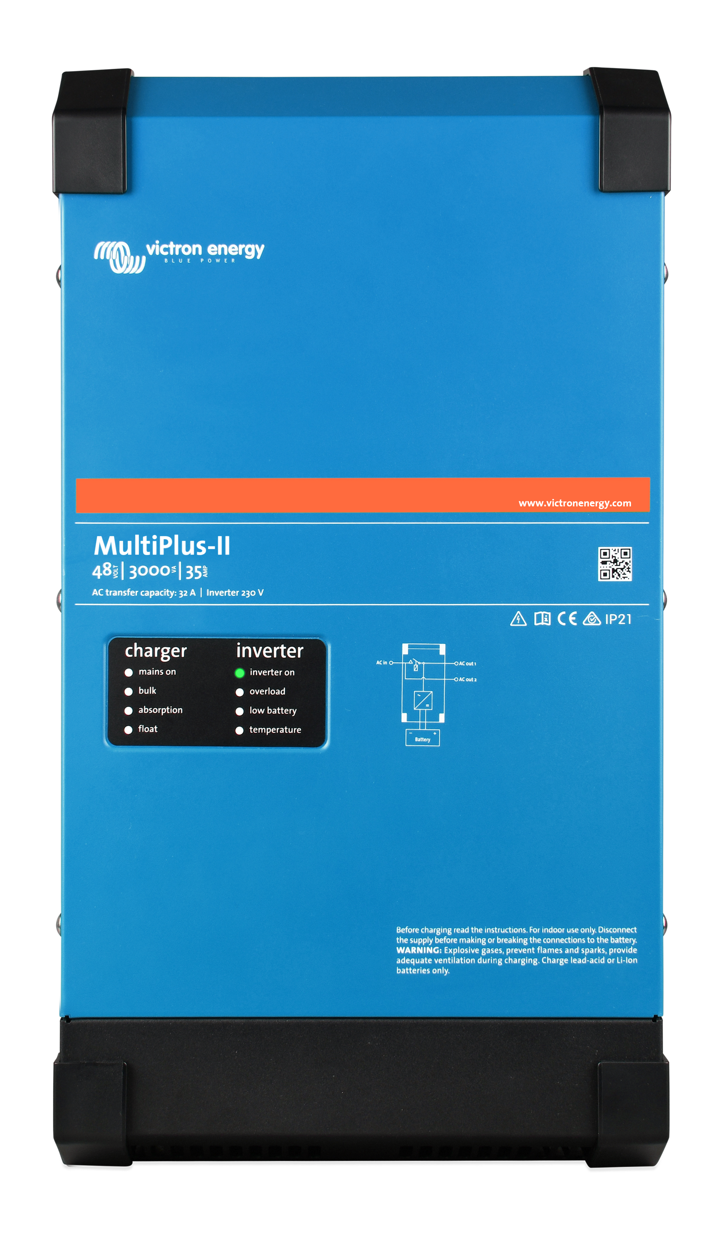 MultiPlus II 48V 3000VA - 15000VA