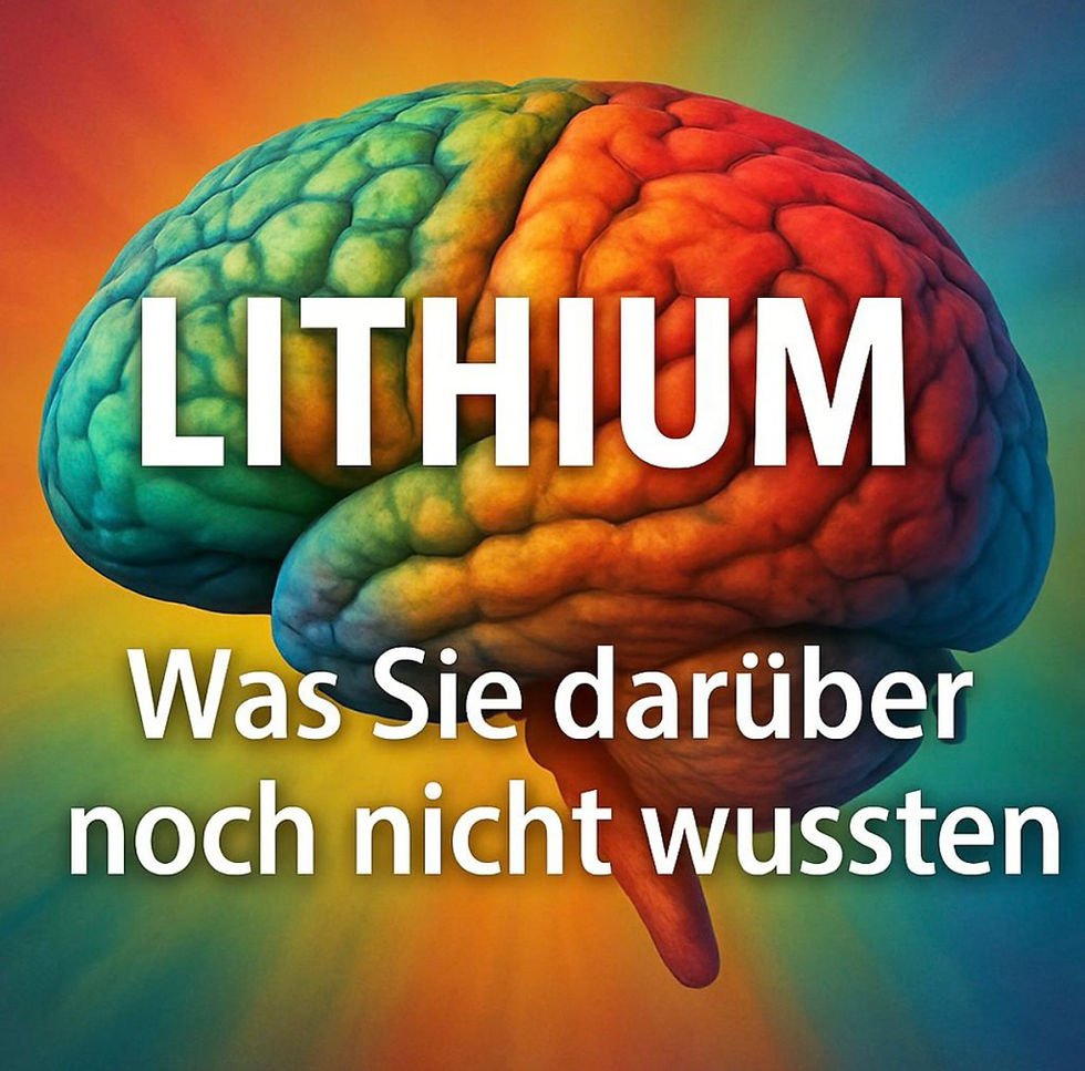Lithium – DAS essentielle Spurenelement?