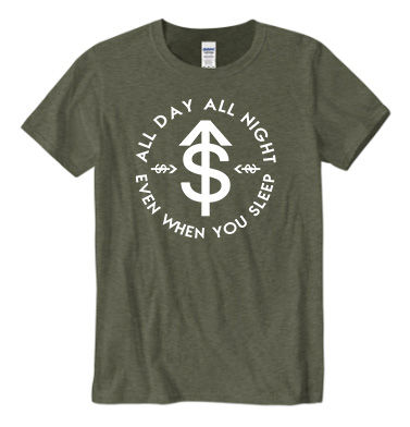 ADAN Stamp Tee Olive