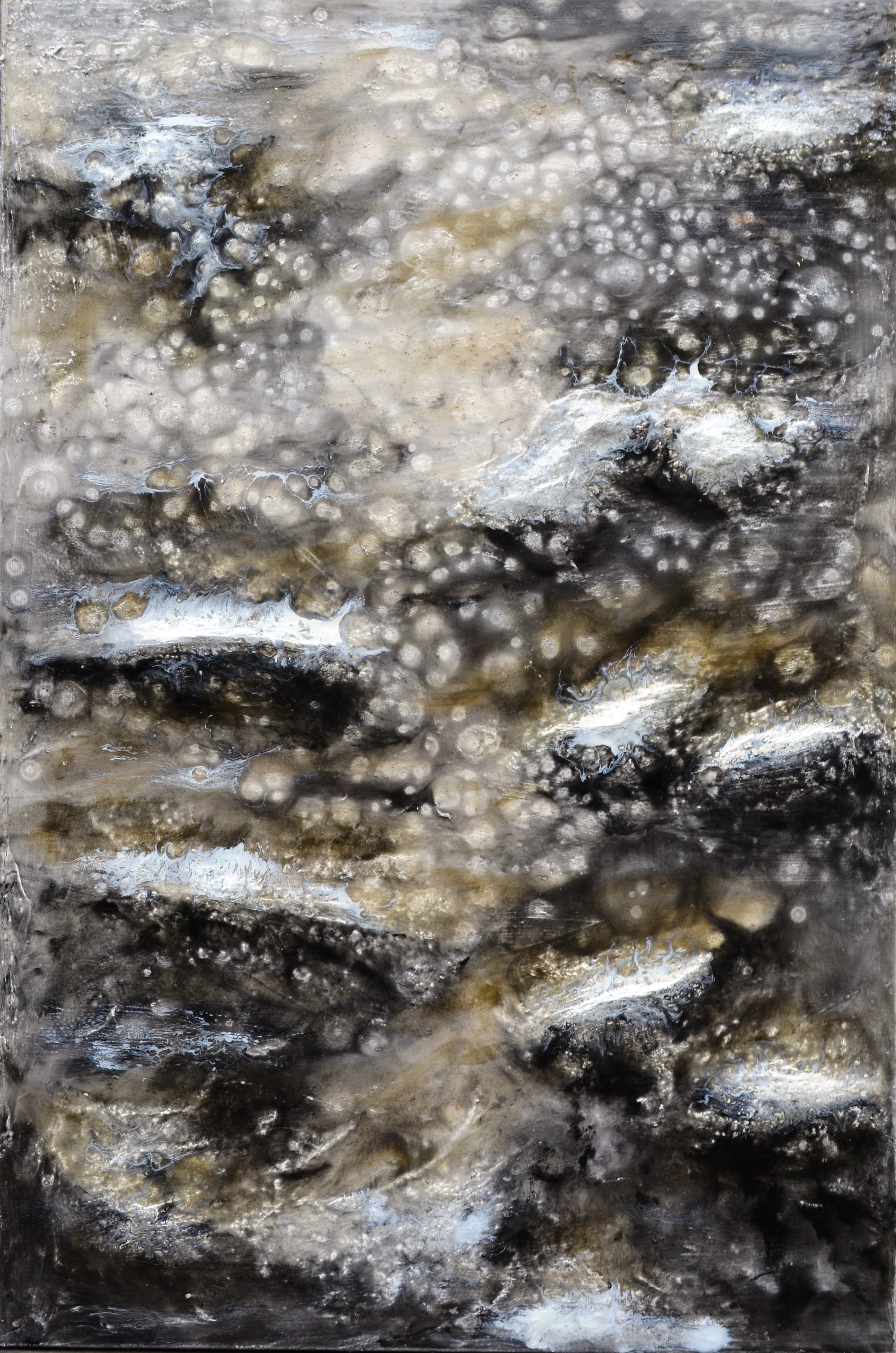 acrylic & pigment. resin 1000X1500