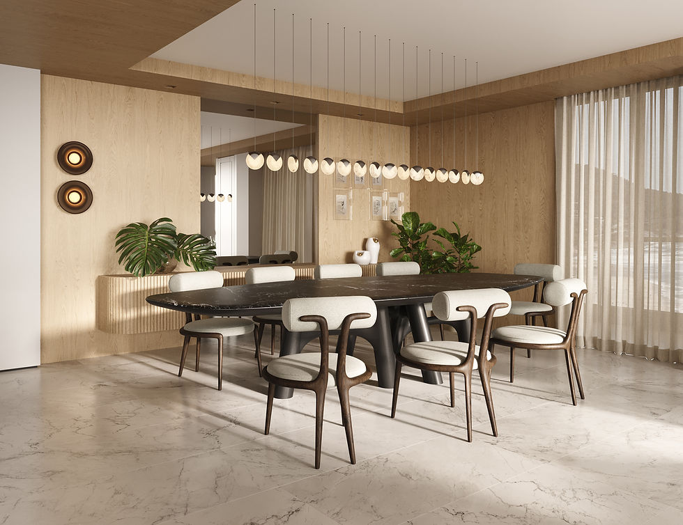 Sala de jantar - Apartamento CMF