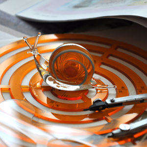 " L'escargot " という名前、
どうしてつけたんですか?