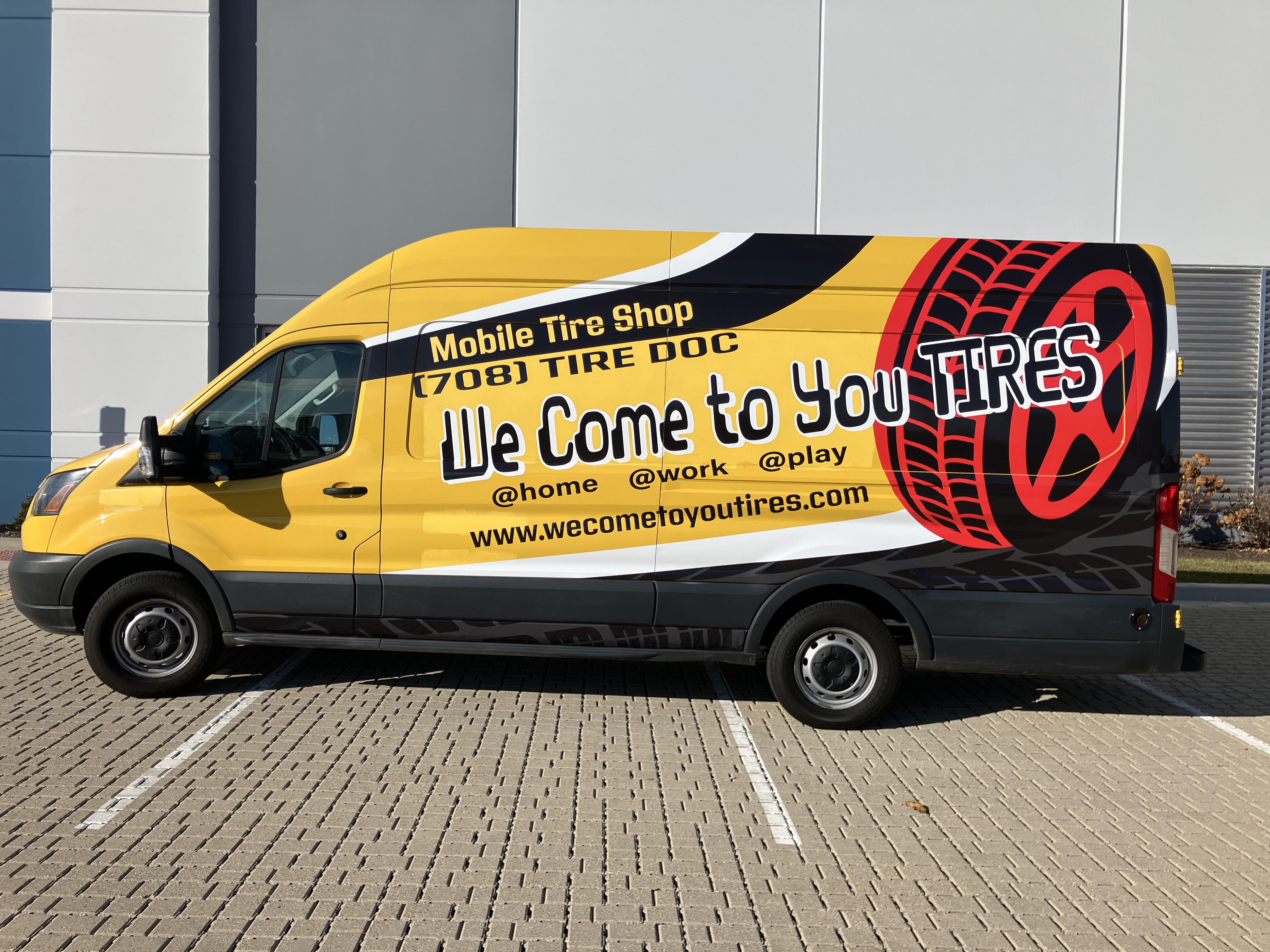 We Come to You TIRES and Flat Repair logo