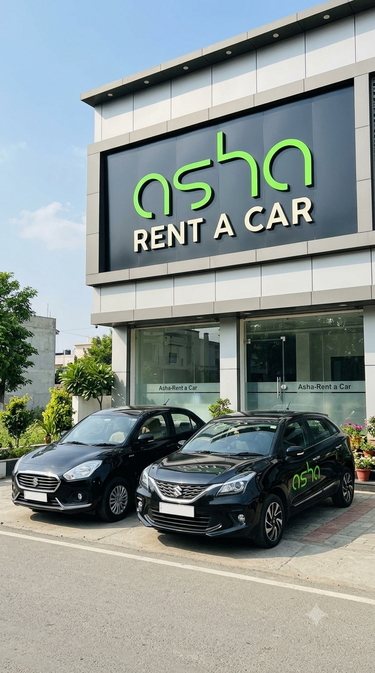 Asha Rent a Car offers reliable car hire services in Surat