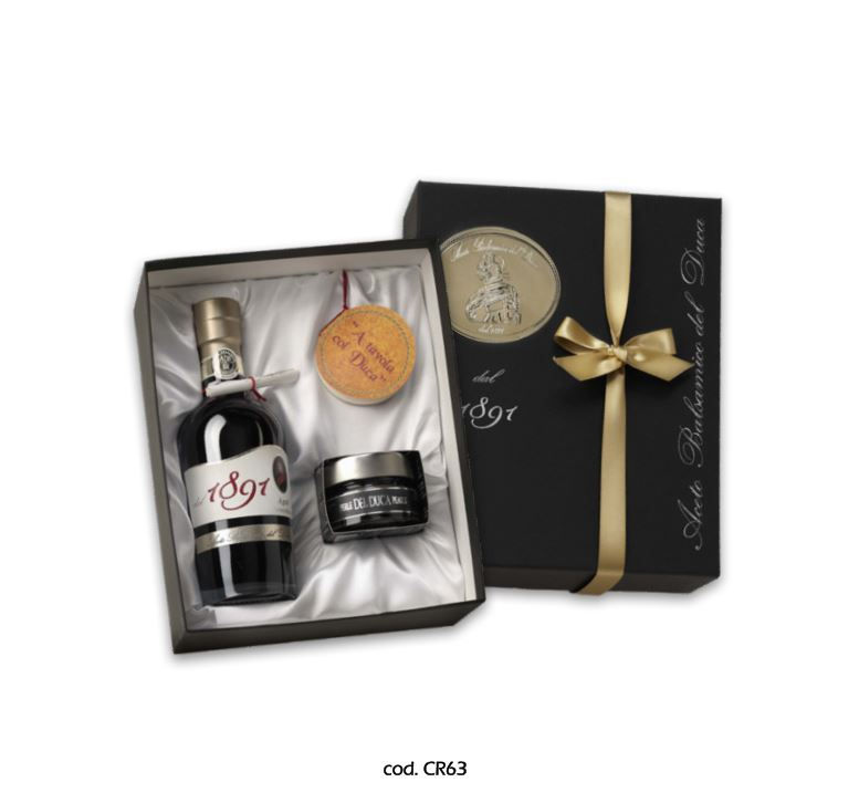 ACETO BALSAMICO DI MODENA IGP E PERLE DEL DUCA AL BALSAMICO.JPG