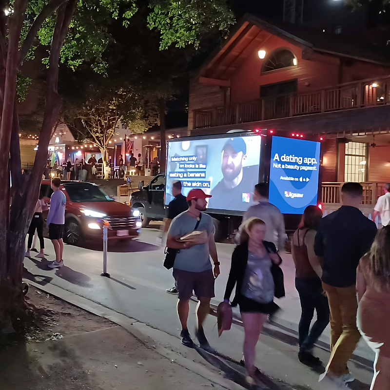 Digital mobile billboards in Georgia