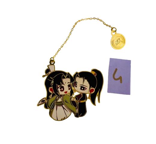 Miniature : Marque page Wei Wuxian et Lan Wangji