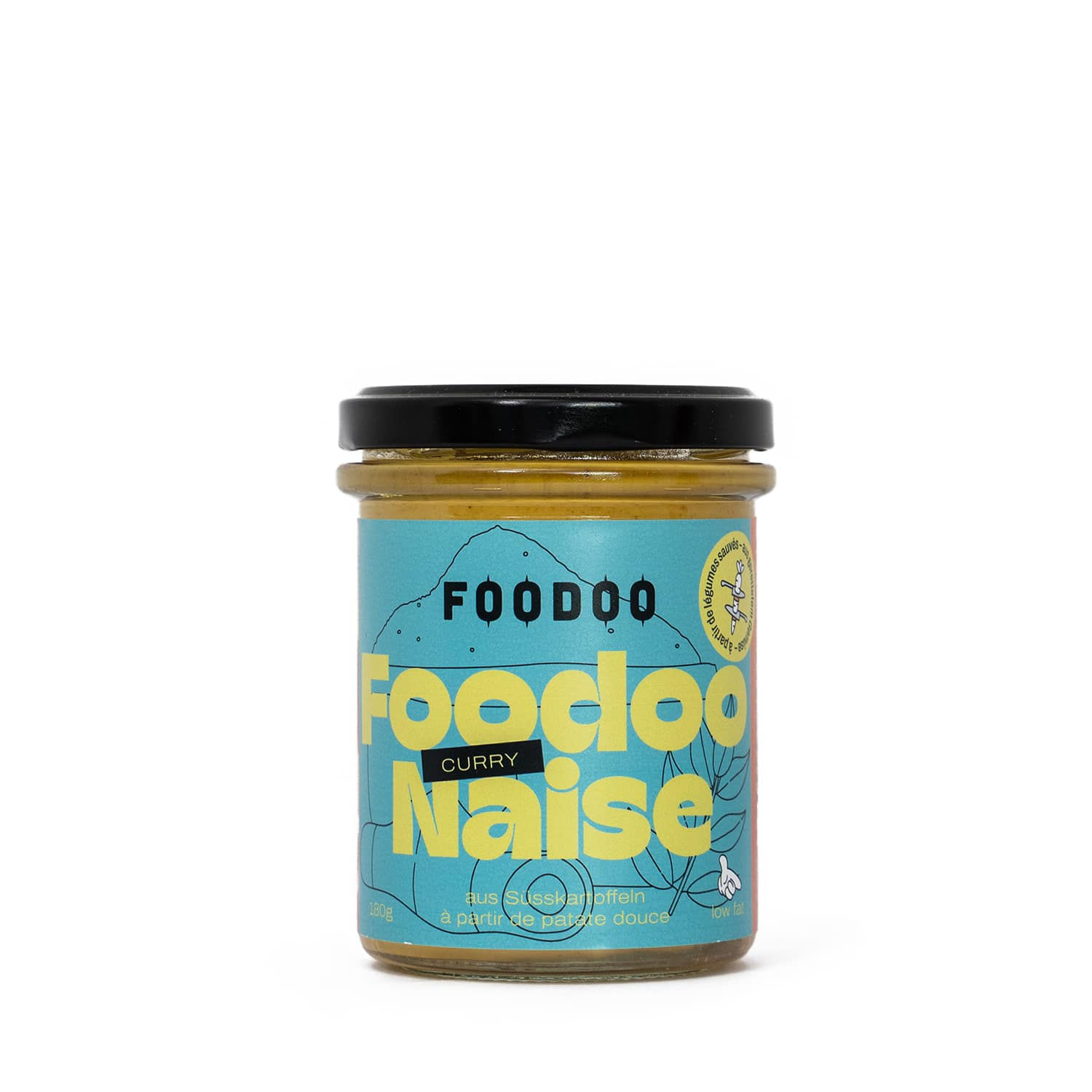 FoodooNaise Curry 180g