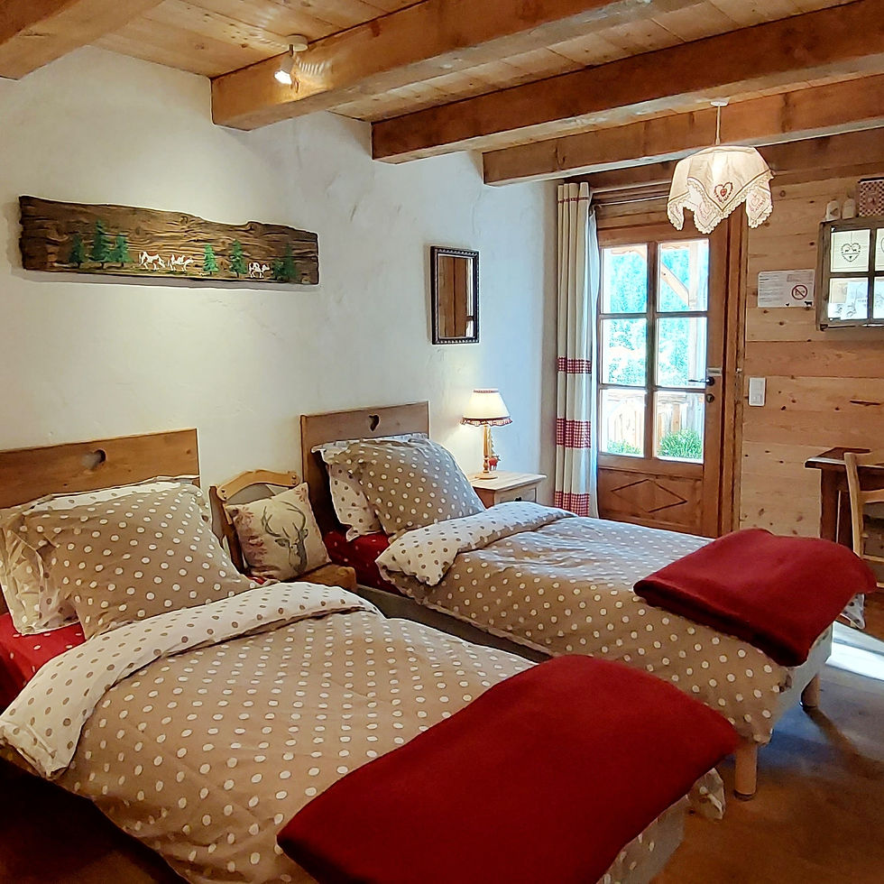 chambre La Grange 2 lits