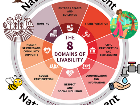 Eco Gerontology: Aging-Friendly Communities for People and Planet