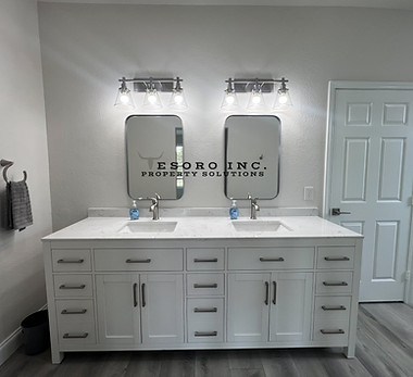 A complete bathroom transformation