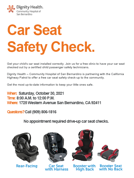 Car Seat Safety Check with Dignity Health