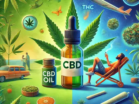CBD vs. THC – Was ist der Unterschied?