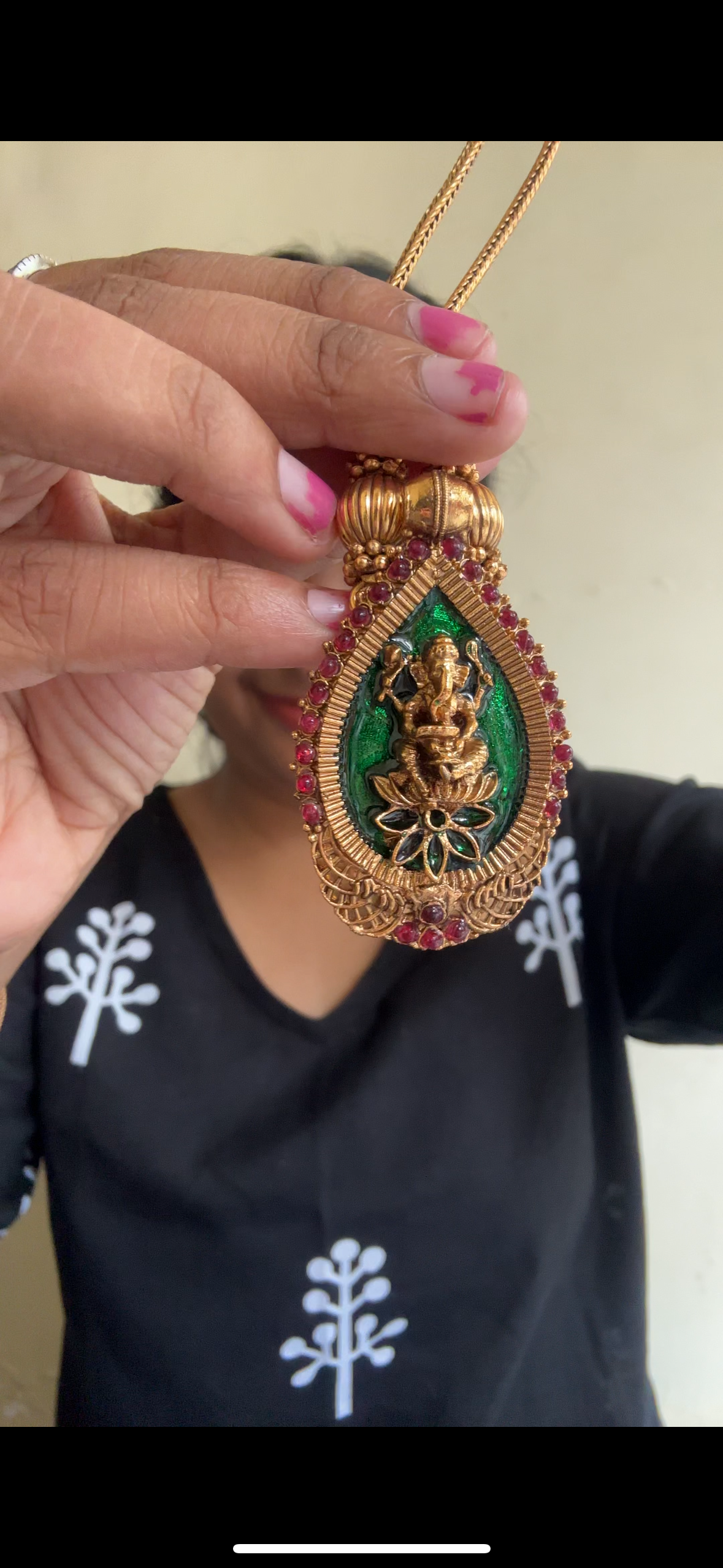 Ganesha Pendant Chain -PJ0152