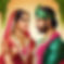 create an avatar of south indian bride and groom in traditional jewellery .jpg
