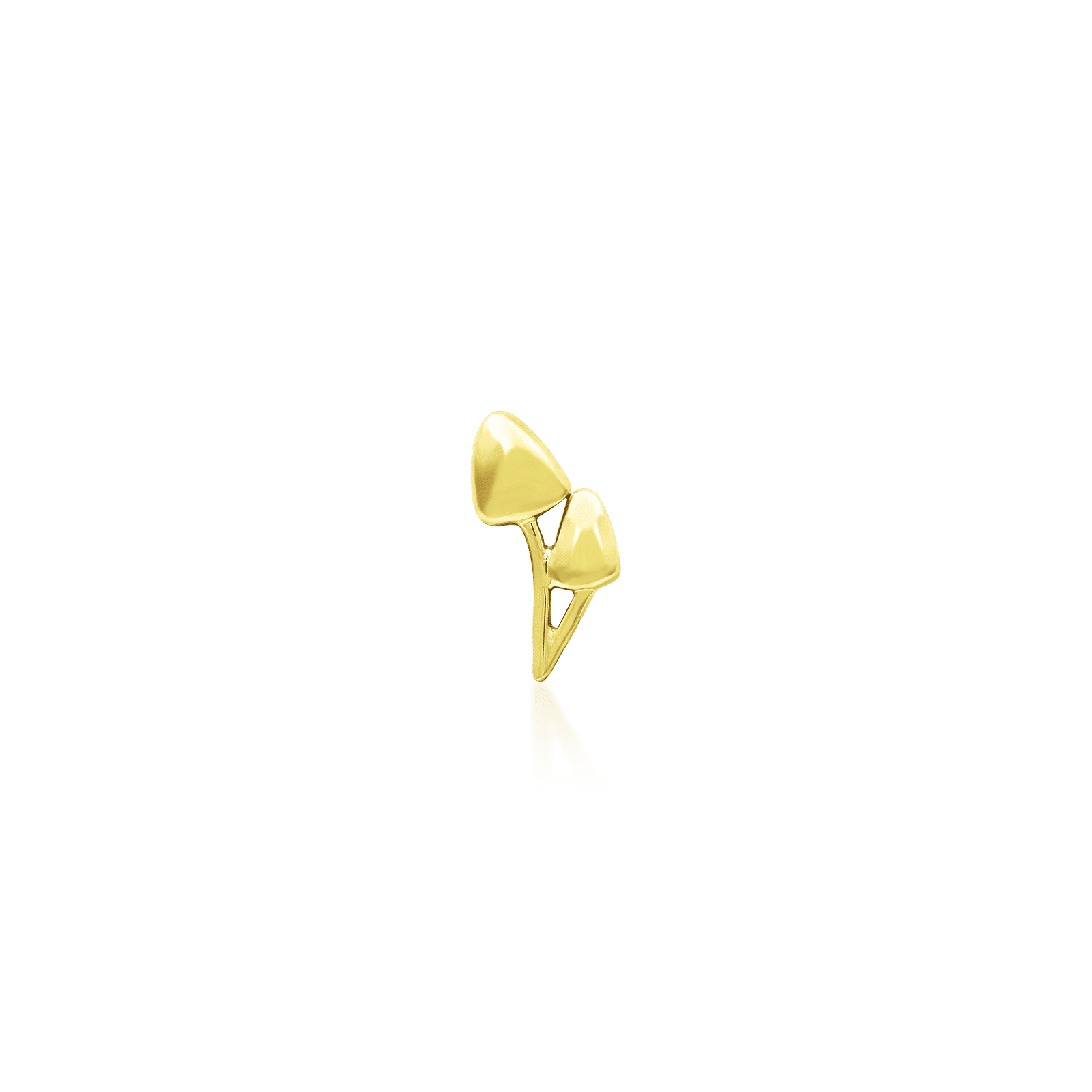 Junipurr FunGuys Threadless Decorative End 14k Gold