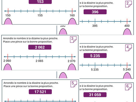 Arrondir à la dizaine la plus proche
