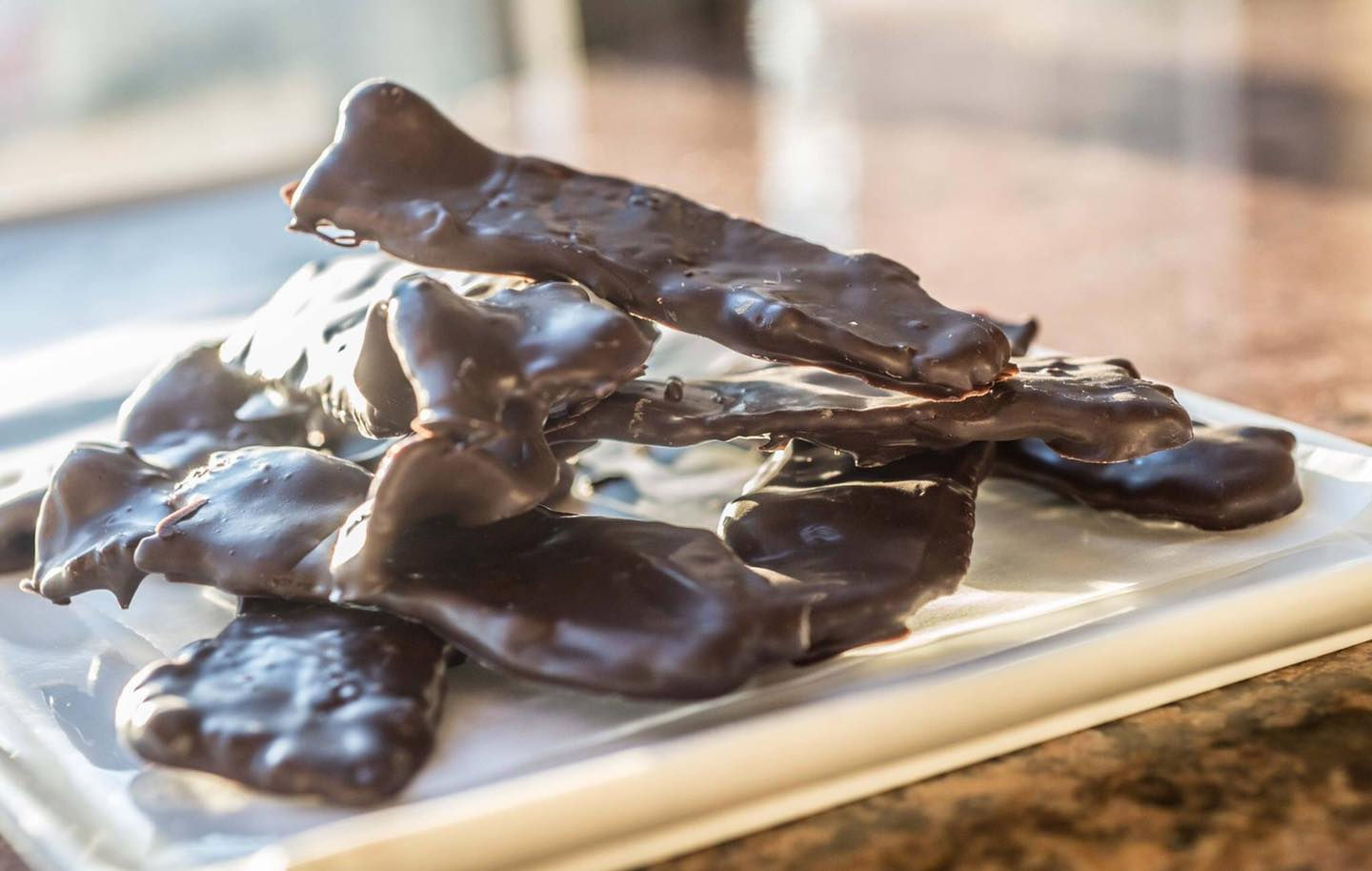 Chocolate Dipped Bacon