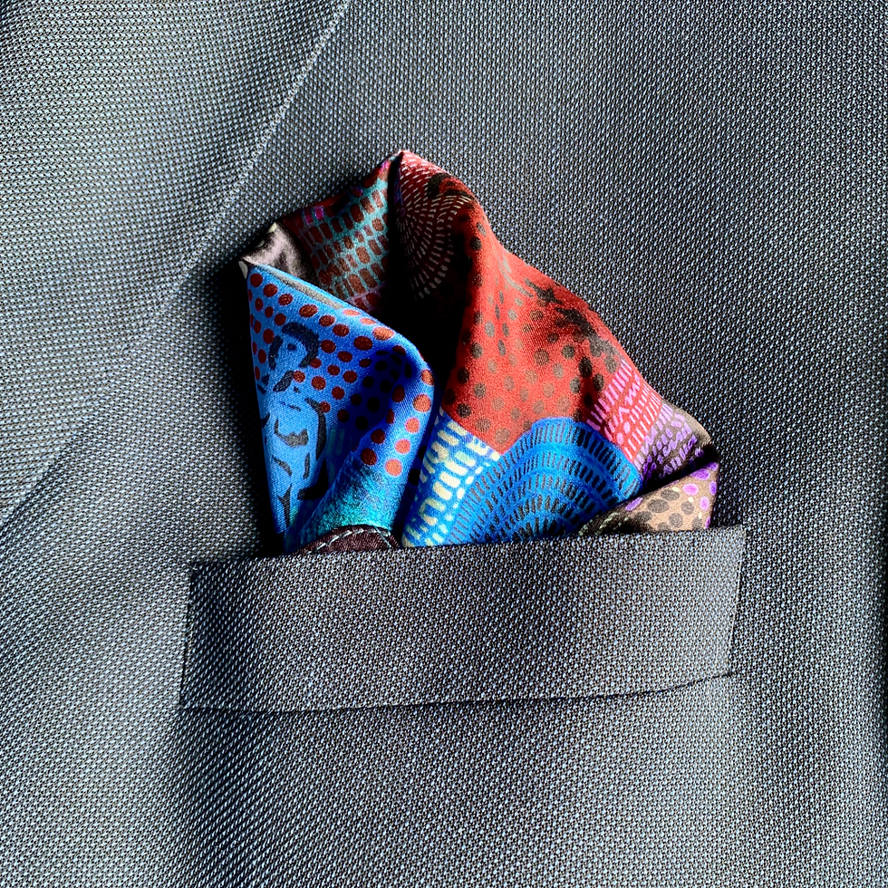 Miniatura: Poszetka Jedwabna No. 2