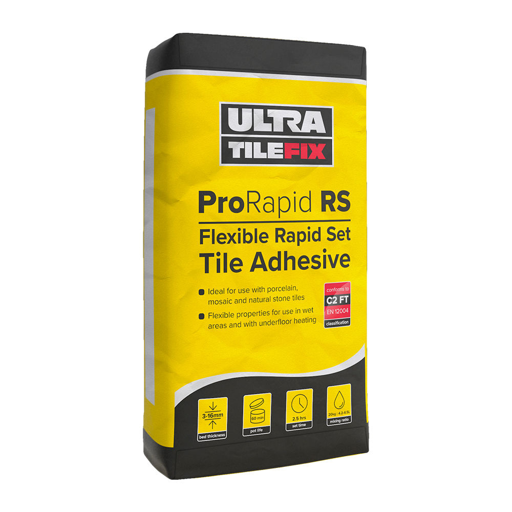 ProRapid RS - Flexible Rapid Set Tile Adhesive
