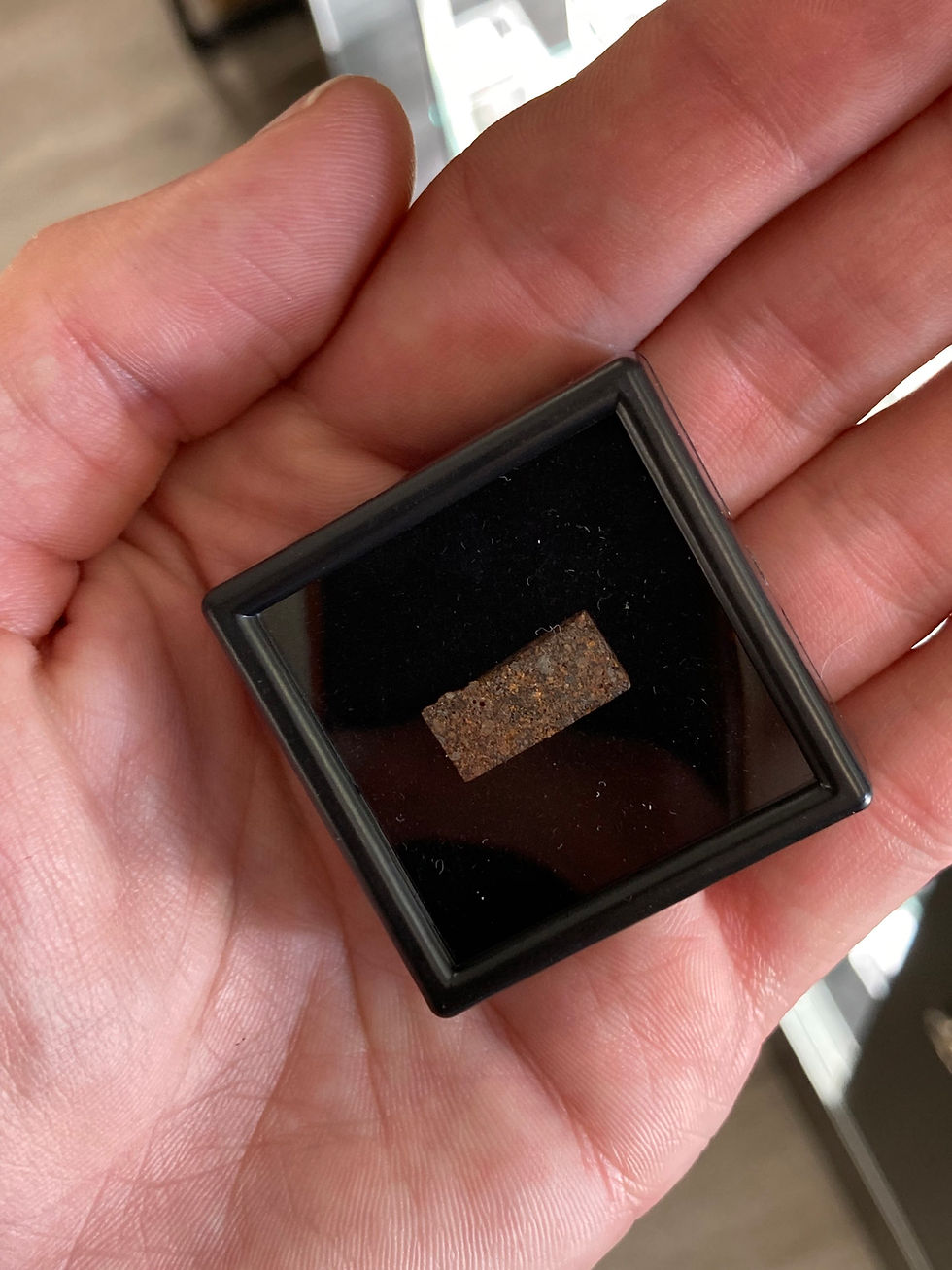 Thumbnail: Chondrite Meteorite (NWA 14397)