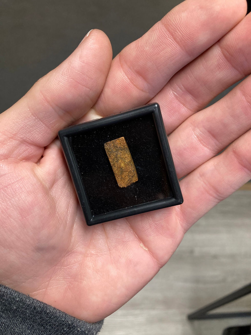 Thumbnail: Chondrite Meteorite (NWA 14399)
