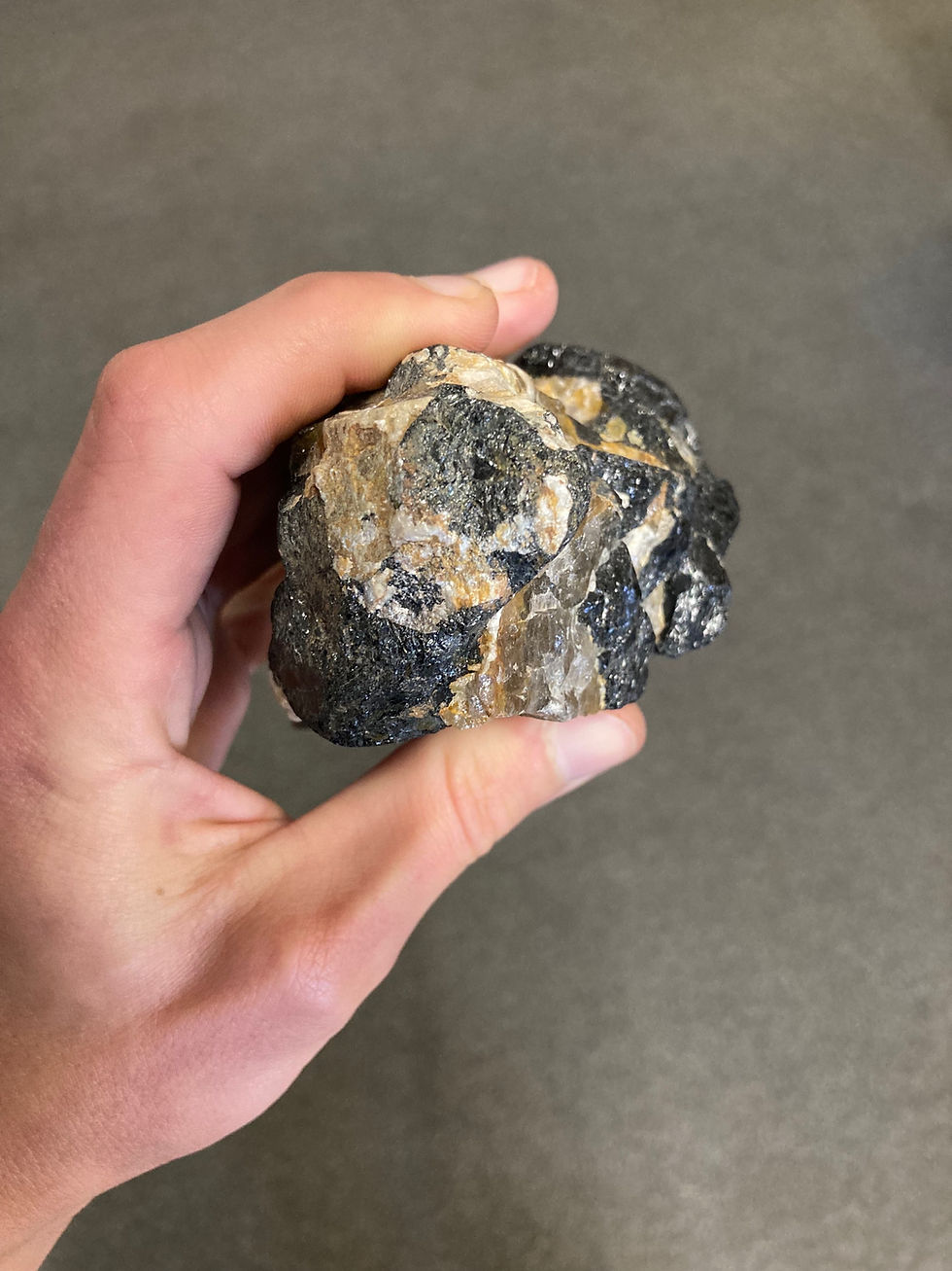 Thumbnail: Black Tourmaline & Quartz Specimen