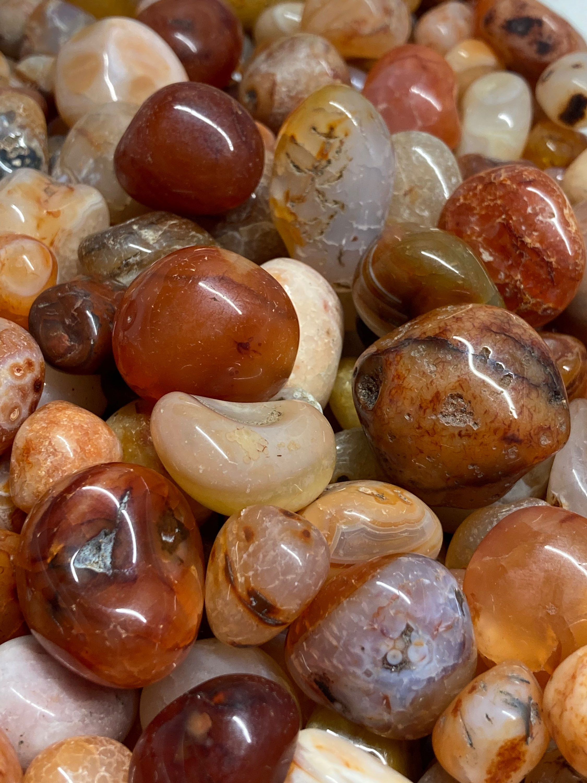 Carnelian, Tumbled
