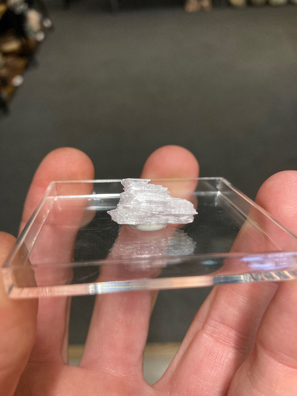 Thumbnail: Spodumene (Kunzite) Specimen