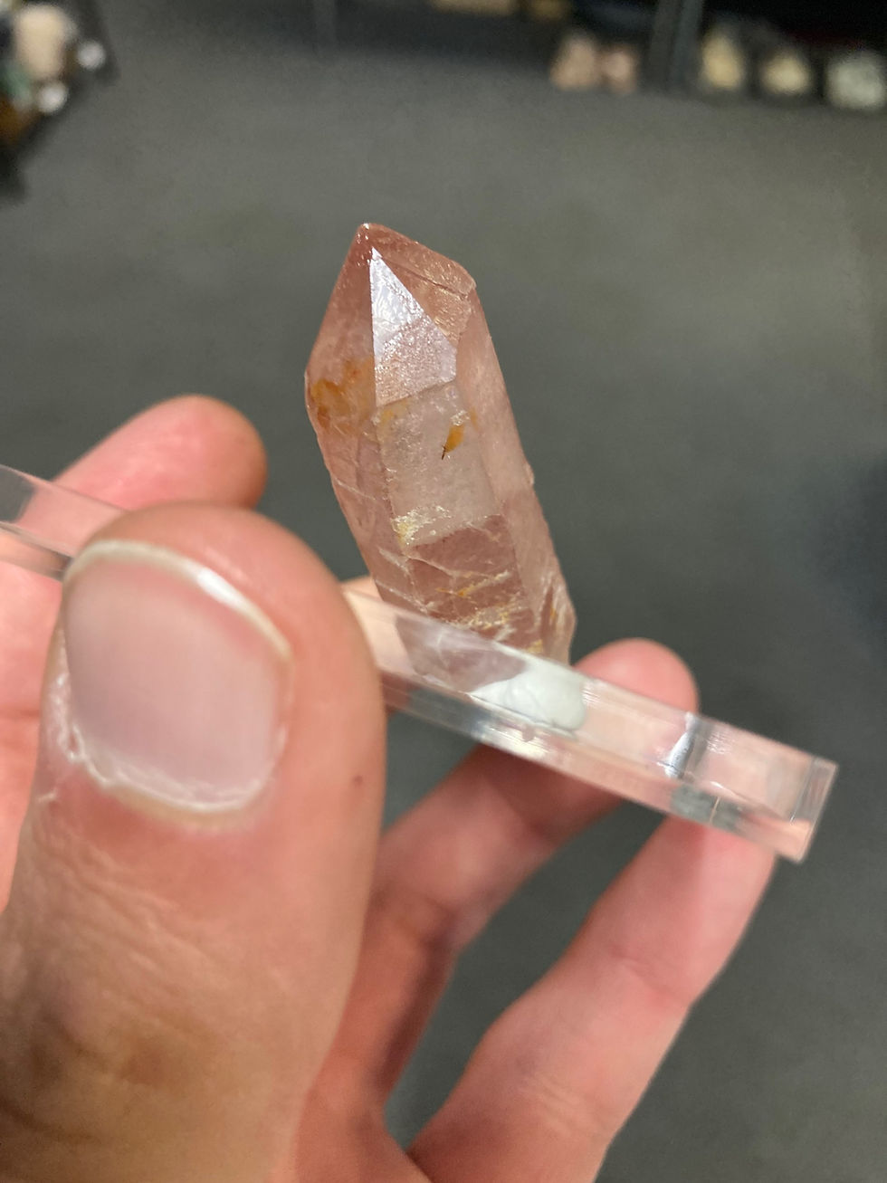 Thumbnail: Pink Lemurian Specimen