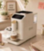 Thyme & Table Fully Automatic Espresso Machine, Sand White