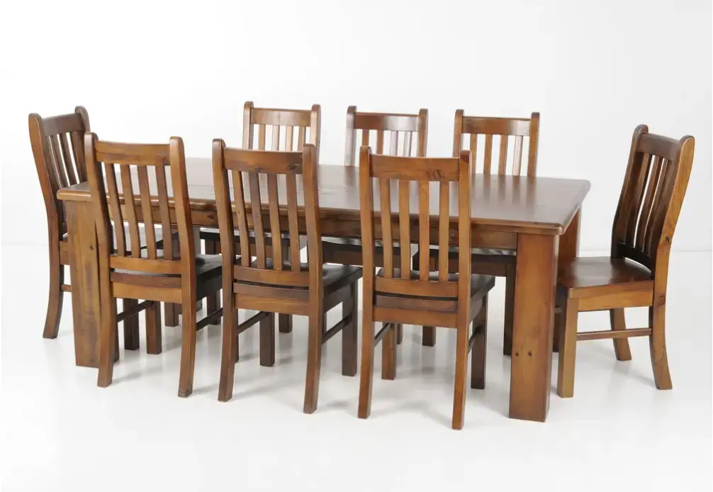 Troy 9-Piece Dining Table Set