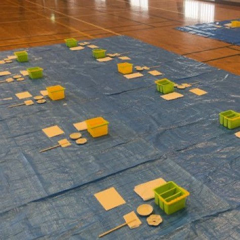 文京区立湯島小学校におけるイベントボランティア(2024年1月)