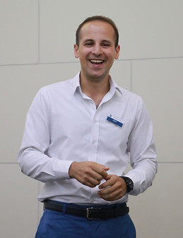 Abdelhak Benkerroum delivering an executive wokrshop